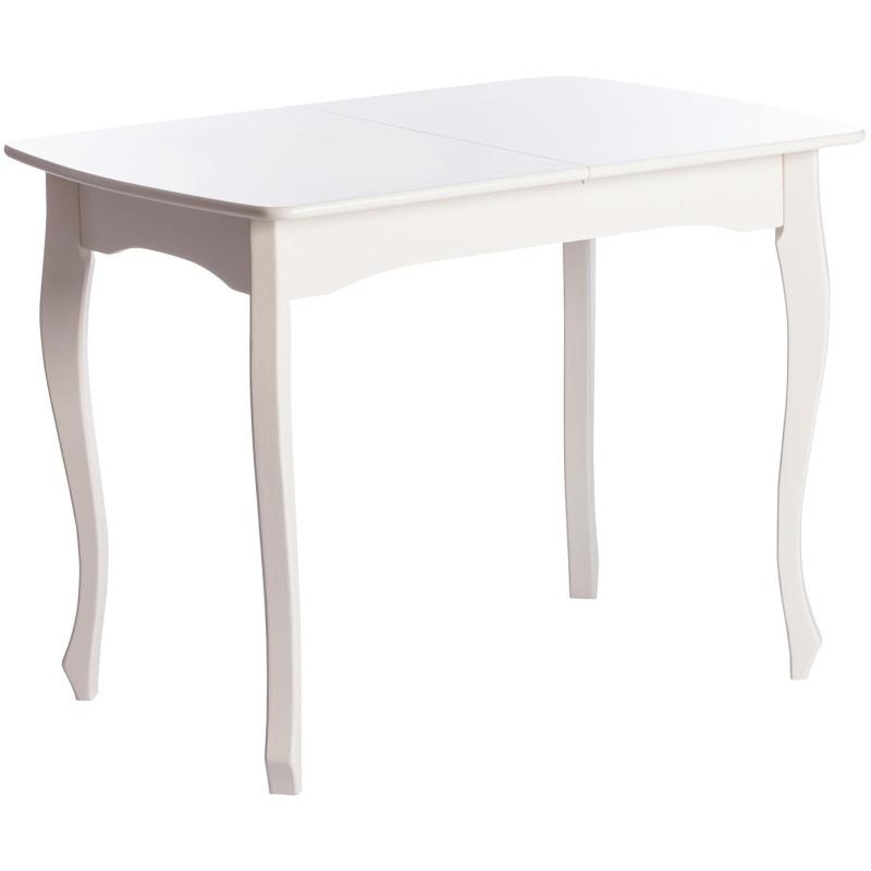 Стол UT_CATERINA PROVENCE бук, мдф, 100+30x70x75см, Ivory white