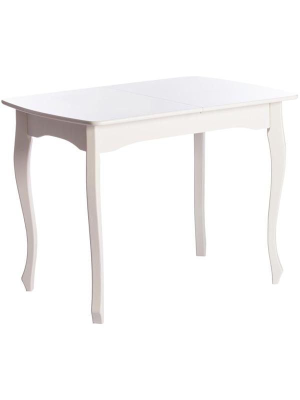 Стол UT_CATERINA PROVENCE бук, мдф, 100+30x70x75см, Ivory white
