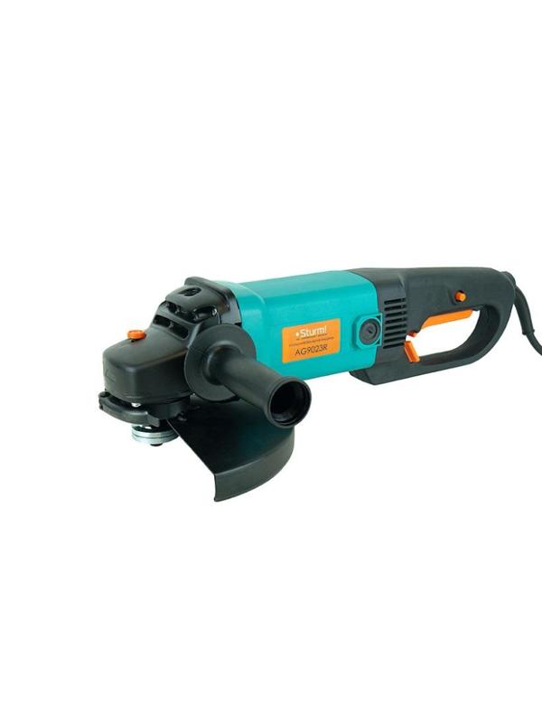 Шлифмашина угловая Sturm! 230мм, 2100Вт, плавный пуск (AG9023R)
