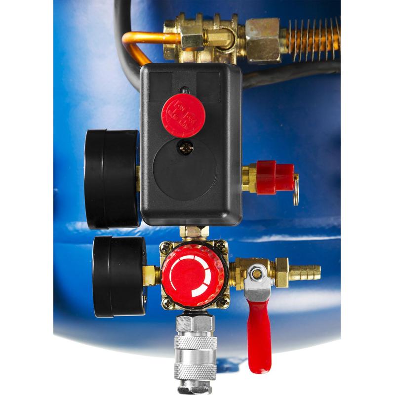 Компрессор поршневой ременной ЗУБР 440л/мин, 50 л (ЗКПМ-440-50-Р-2.2)