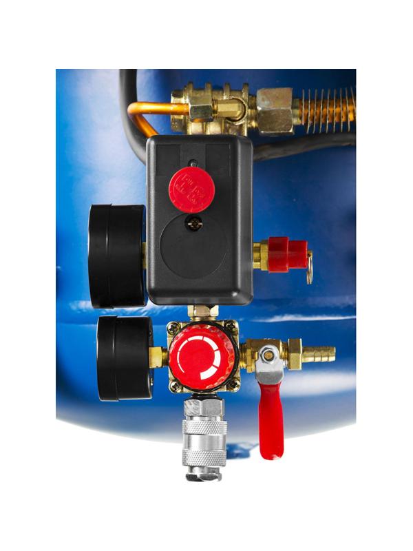 Компрессор поршневой ременной ЗУБР 440л/мин, 50 л (ЗКПМ-440-50-Р-2.2)