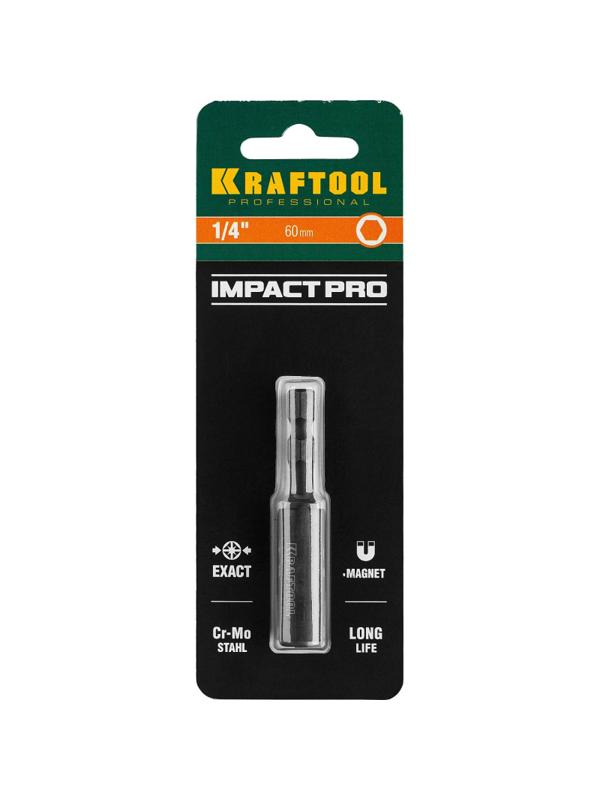 Адаптер ударный KRAFTOOL PRO Impact Pro магнитный, 60мм (26801-60)