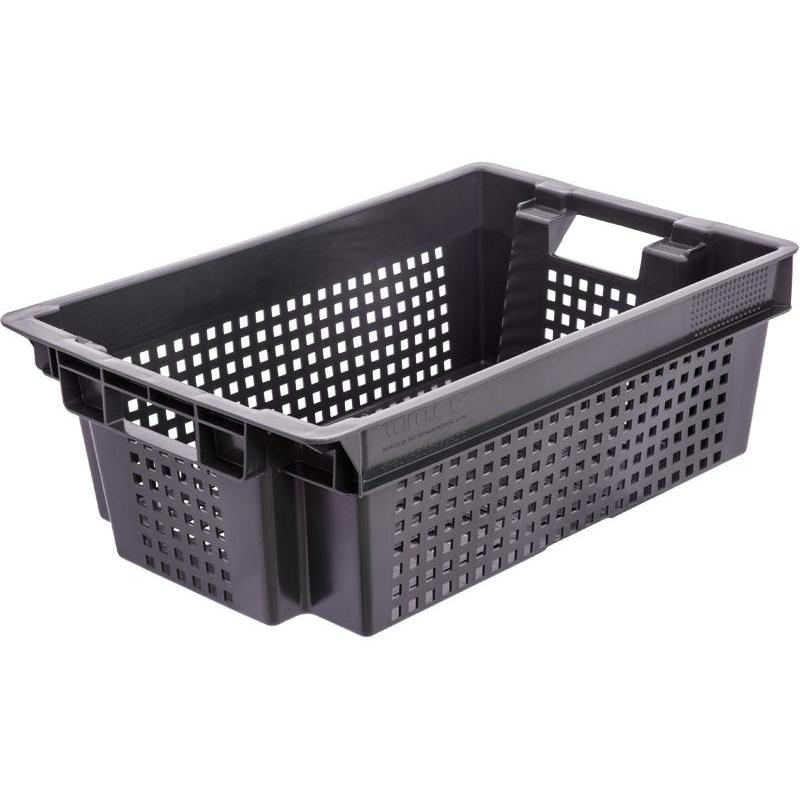 Ящик п/э 600х400х200 1,4кг. цв. Черный арт.102