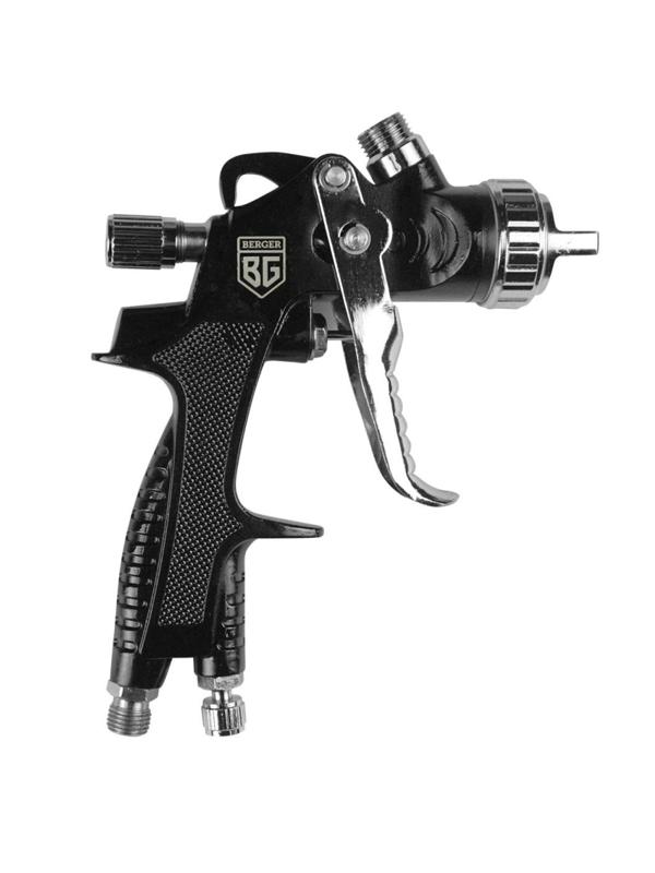 Краскопульт пневматический BERGER 'ГРЮН' HVLP, 1.3мм, 0,6л, в/б (BG1376)