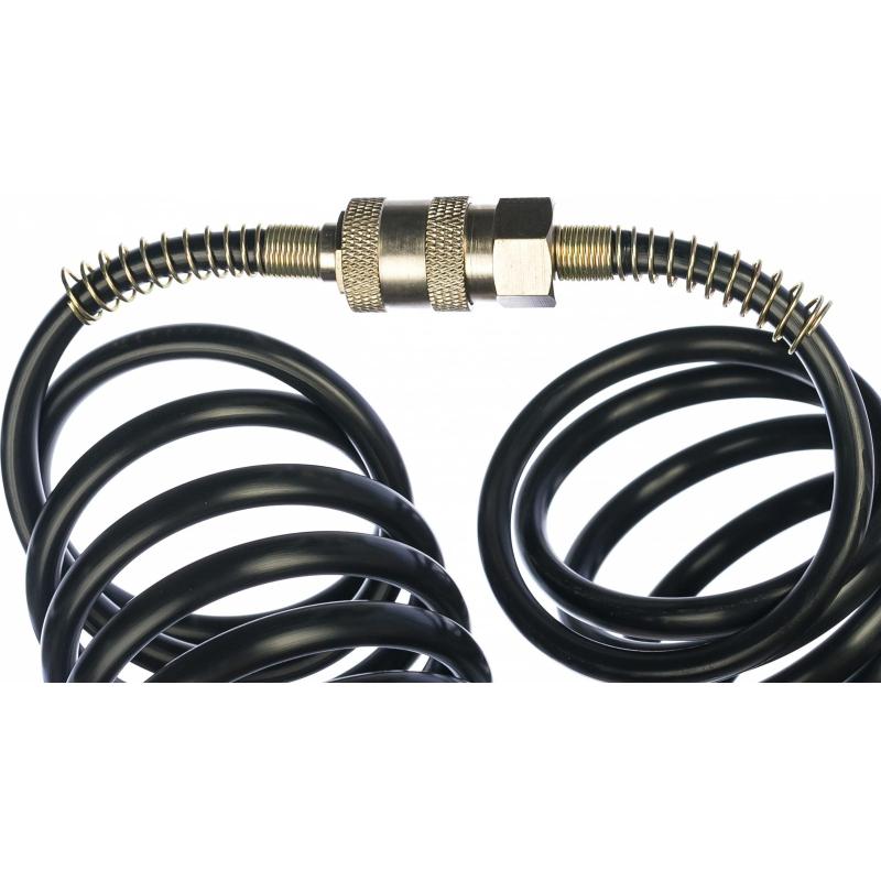 Шланг пневматический спираль FUBAG 10м, нейлон, 10бар, 6x8мм (170024)