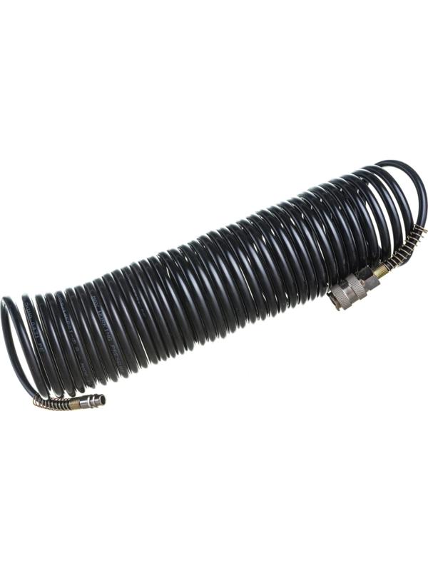 Шланг пневматический спираль FUBAG 10м, нейлон, 10бар, 6x8мм (170024)