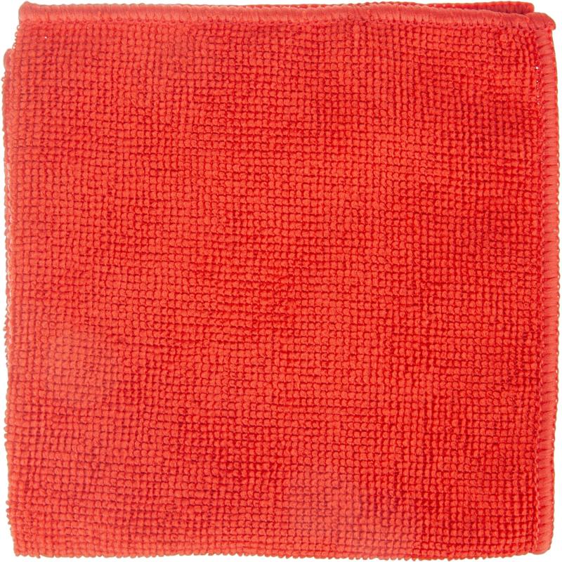 Салфетка хозяйственная Luscan из микрофибры универ 200г/м2 30х30см красная