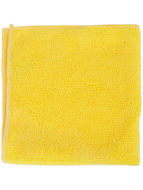 Салфетка хозяйственная Luscan из микрофибры универ 200г/м2 30х30см желтая