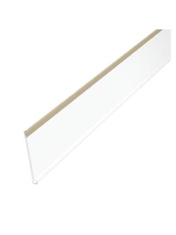 Ценникодержатель полочный самоклеящийся DBR 39, длина 60, прозрач, 20 шт/уп