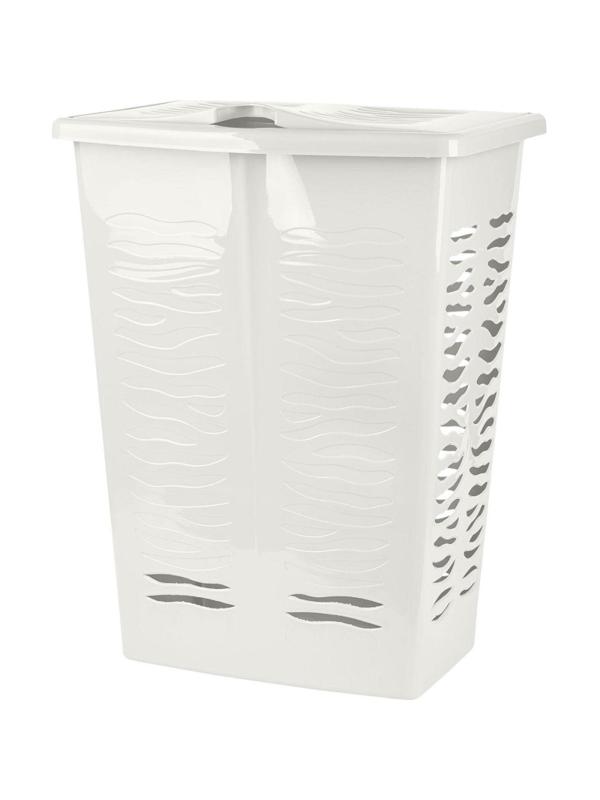 Корзина для белья Keeplex Regular 42л 39,8х29,9х53,7см белое облако