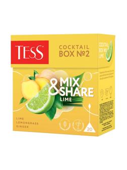 Чай TESS Коктейль Бокс№2 Лайм, 20пир 1761-12