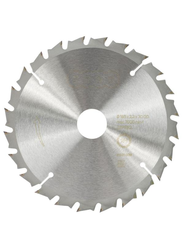 Диск пильный по дереву EDGE by PATRIOT, d185х24х30/20мм, 24зуб (810010018)