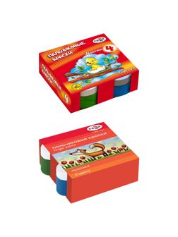 Краски пальчиковые Гамма Мультики классич.50мл х 4цв/наб карт.кор 180120212