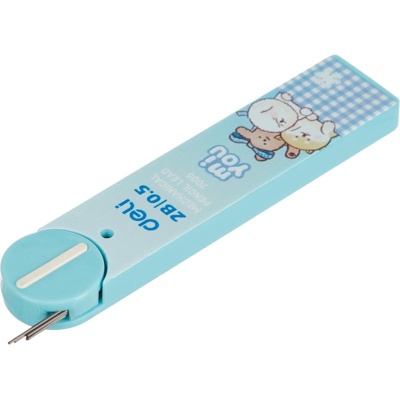 Стержень микрографический Deli MiYou 2B 0,5 мм в ассортименте, 20 шт/уп