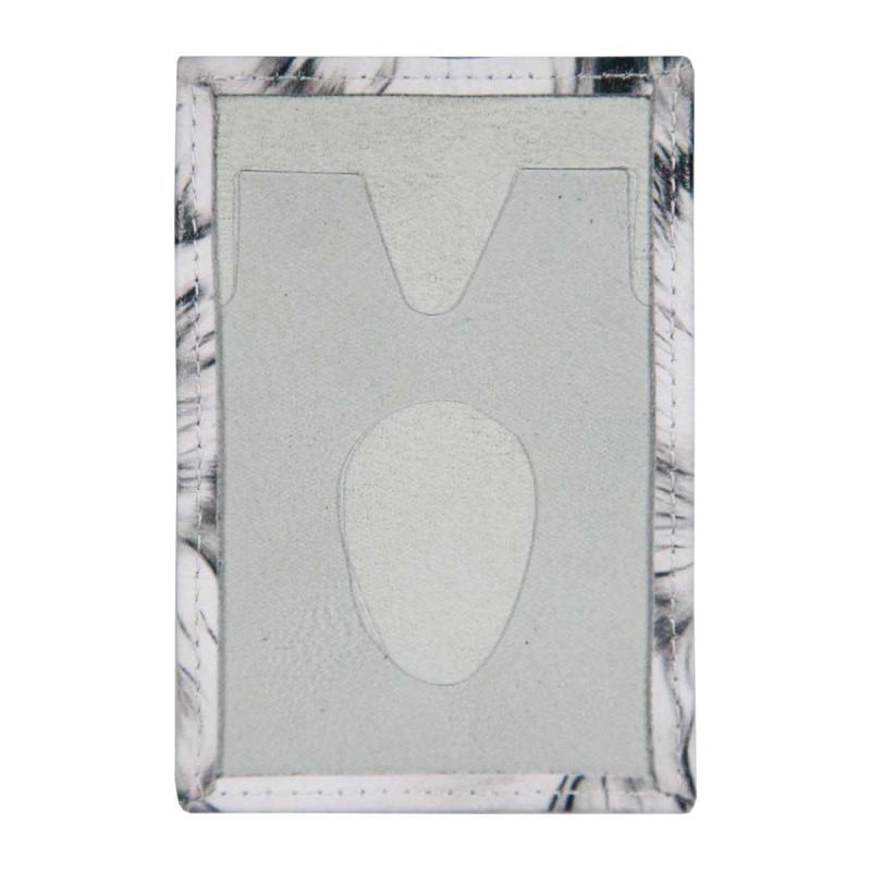 Обложка д/проезд.билета,нат.кожа,цвет.рис.по кожеСеверный волк,3,2-098-0