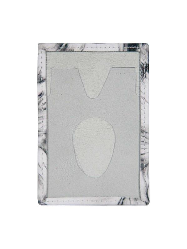 Обложка д/проезд.билета,нат.кожа,цвет.рис.по кожеСеверный волк,3,2-098-0