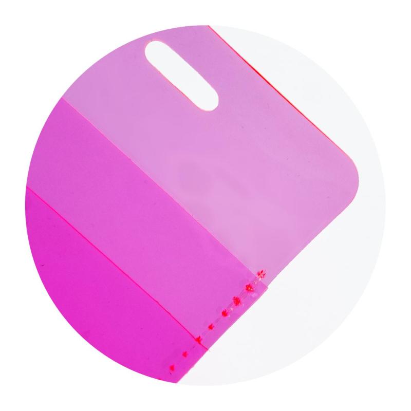 Обложка д/проезд.билета Infolio Study,70х110мм,пласт.,Neon,розов., ICH006