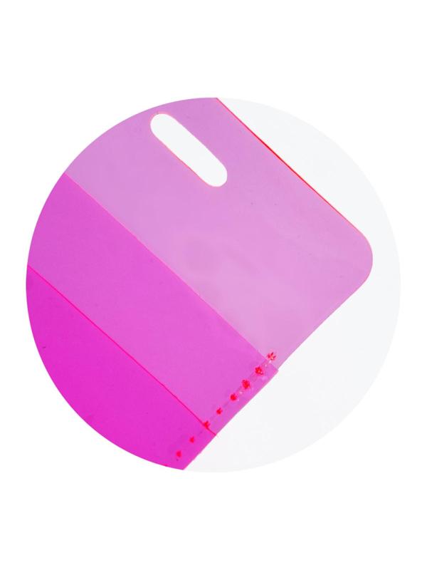 Обложка д/проезд.билета Infolio Study,70х110мм,пласт.,Neon,розов., ICH006