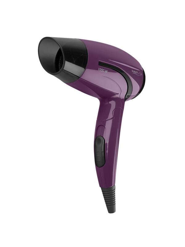 Фен SCARLETT SC-HD70T28, 1000Вт, фиолетовый