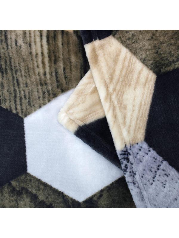 Покрывало Happy Family 180х220см, велсофт Соты 137992