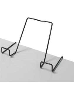 Подставка для книг ГЛОБУС металлическая (черная)