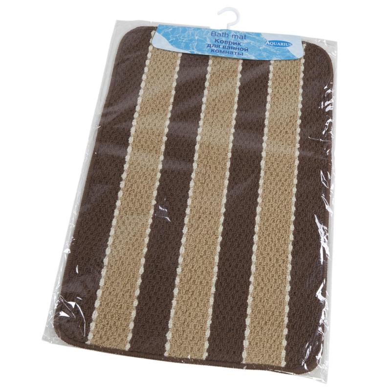 Коврик для ванной комнаты 50х80см BROWN , 69096