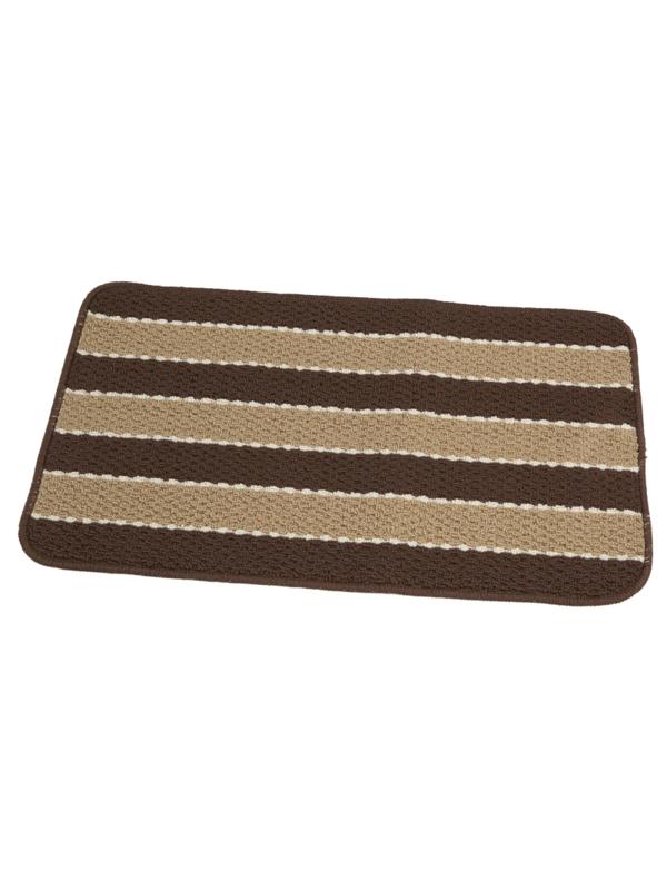 Коврик для ванной комнаты 50х80см BROWN , 69096