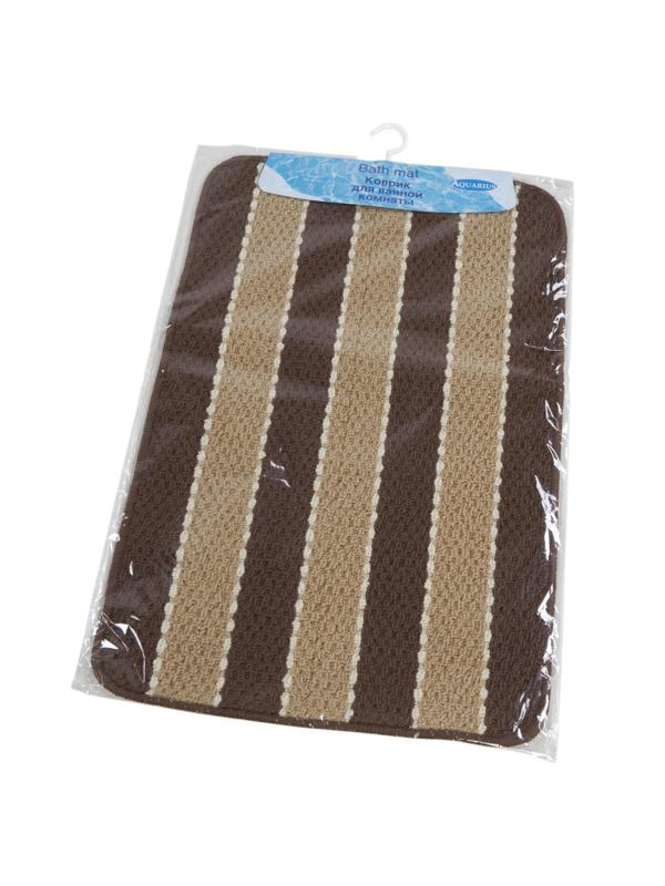 Коврик для ванной комнаты 50х80см BROWN , 69096