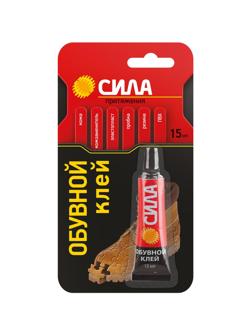 Клей специальный ОБУВНОЙ СИЛА 15 мл. SSBL1-15