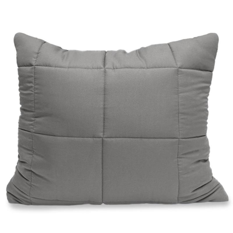 Подушка 70х70 стеганная (нап: иск.лебяжий пух, чехол: микрофибра) ПД707