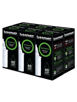 Картридж сменный для фильтров-кувшинов БАРЬЕР Жесткость, от накипи, 6шт/уп