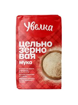 Мука Увелка цельнозерновая, 950гх5шт/уп
