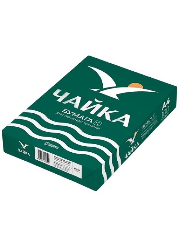 Бумага Чайка (А4, марка С, 72-80 г/кв.м, 500 л)