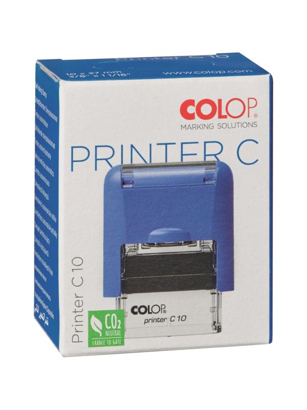 Оснастка для штампов NEW Printer C10 10x27мм пластик. корпус черный