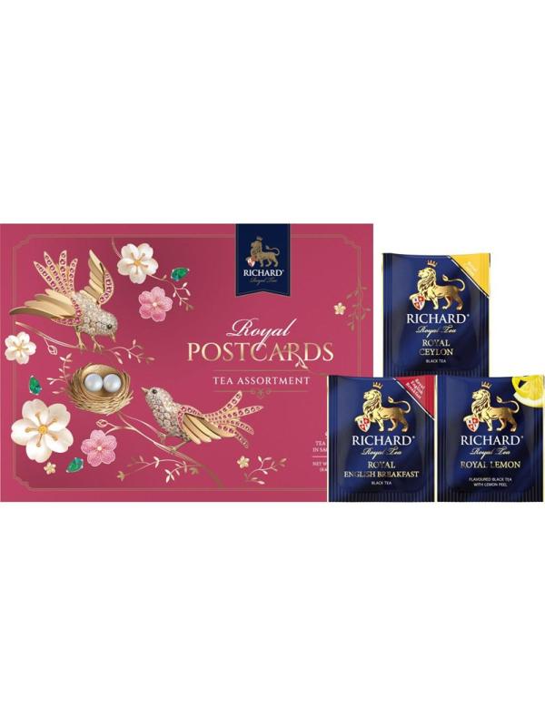 Чай Richard Royal Postcards Tea Assortment ассорти, 9пак(подар.)