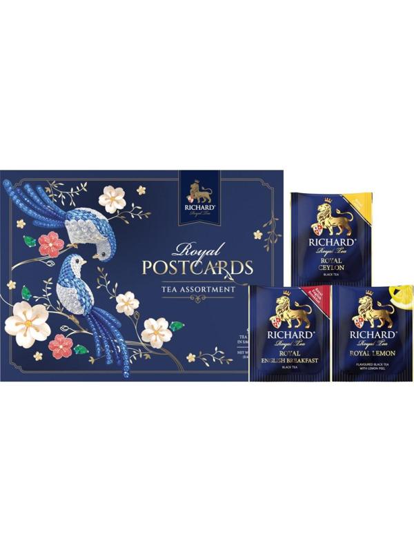 Чай Richard Royal Postcards Tea Assortment ассорти, 9пак(подар.)