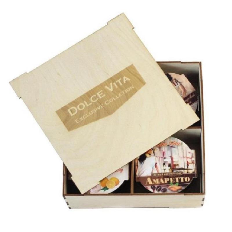 Набор подарочный продуктовый Азбука Праздника Дольче Вита №1 (кофе)