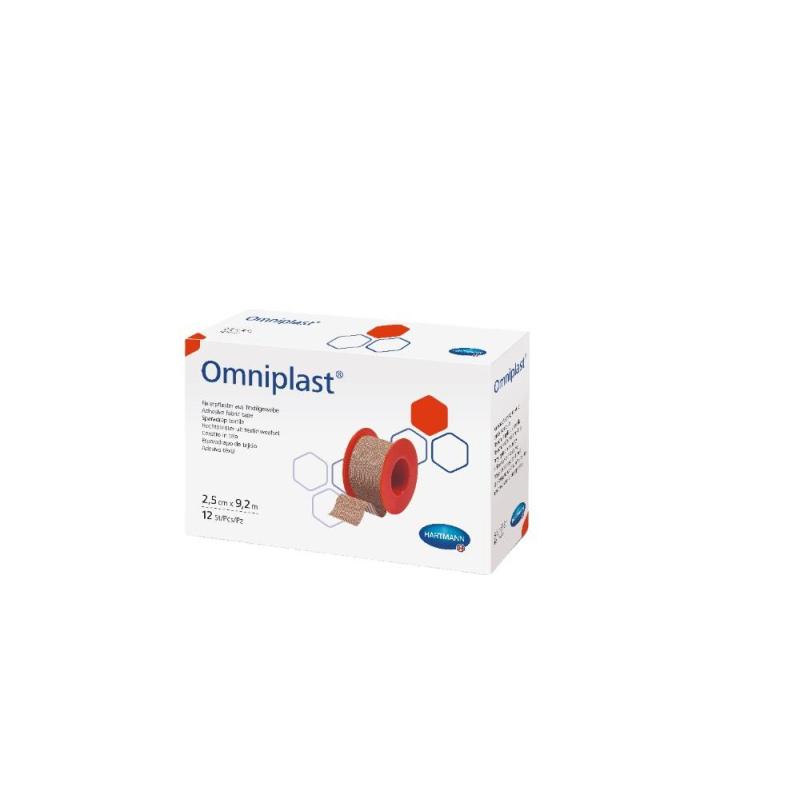 Перевяз. ср-ва Пластырь из текст ткани,цв/кожи9,2мх2,5смOMNIPLAST1шт9005741