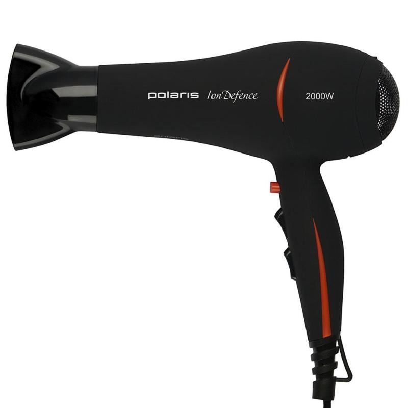 Фен POLARIS PHD 2038Ti, черный