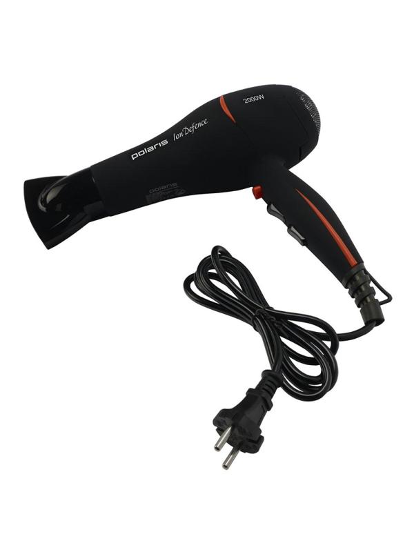 Фен POLARIS PHD 2038Ti, черный