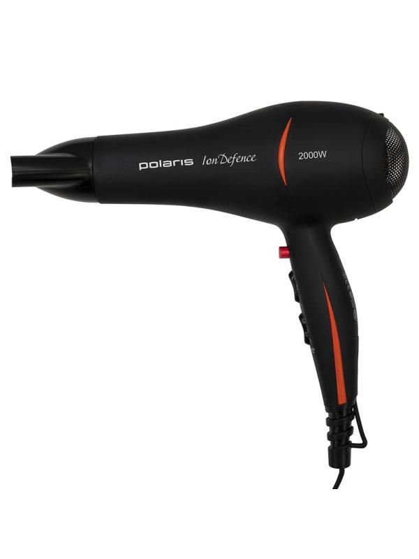 Фен POLARIS PHD 2038Ti, черный