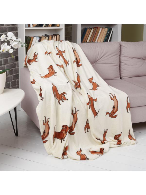 Плед микрофибра Festival 150x200см Taxa кремовый, 6154702