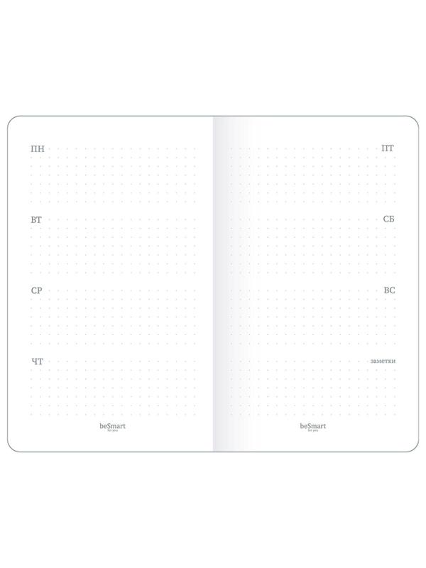 Расписание уроков планер BeSmart 48л скрепка недат 108х175мм,Silly N3145