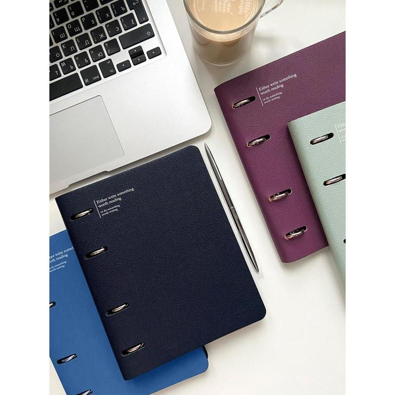 Тетрадь со сменным блоком А5,120л,Infolio Study,Prague,иск.кож,N3806