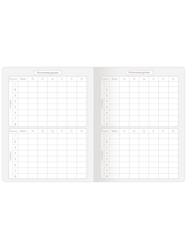 Дневник школьный для ст.класс Be Smart А5, 48 л. мягк.Terrazzo N3607