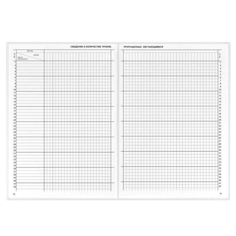 Журнал классный 10-11 класс,А4, 96л,тверд.обл,блок офсет,5193