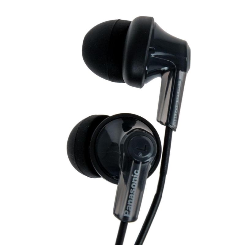 Наушники Panasonic RP-HJE118GUK, вкладыши канального типа, черный
