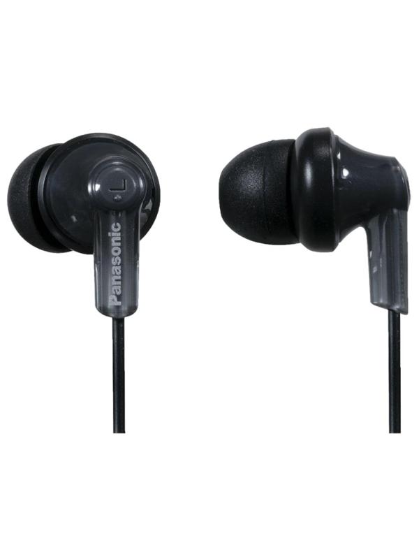 Наушники Panasonic RP-HJE118GUK, вкладыши канального типа, черный