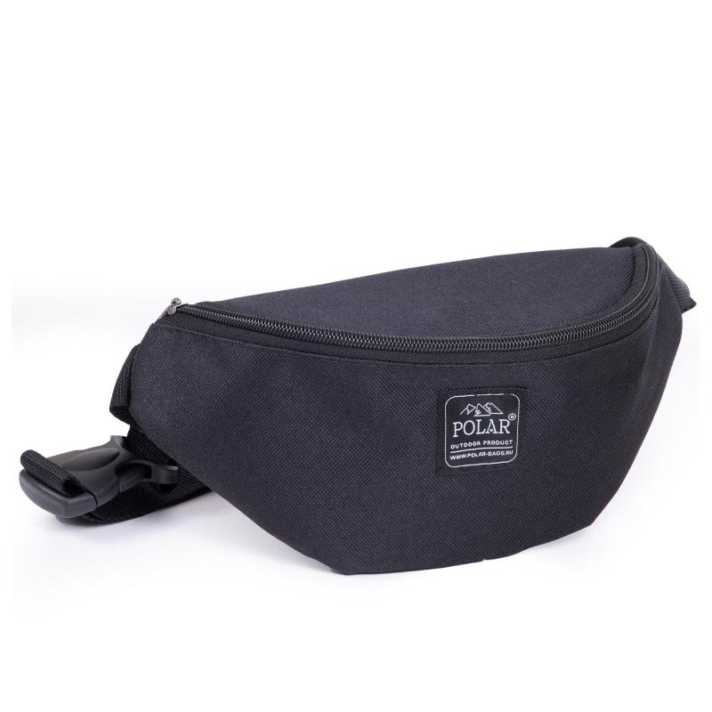 Сумка поясная Polar New, черный, П17002
