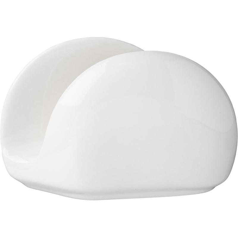 Салфетница 'Кунстверк';фарфор;,H=75,L=115,B=40мм;белый 03172334